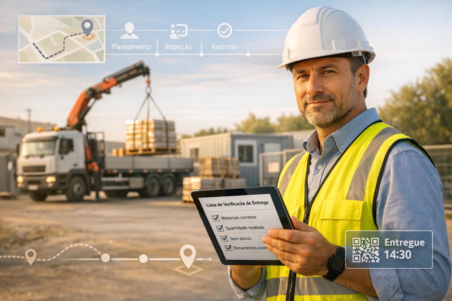 Melhores Práticas para Gerir Entregas na Construção